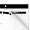AT-A-GLANCE 2025 Desk Calendar, Monthly, Desk Pad, 17-3/4" x 11",