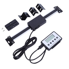 Digital Readout Linear, DRO 0-150mm/0-6inch Accurate Digital LCD Digital Readout Lathe Linear Scale for Milling Machines