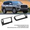 2pcs Air Conditioner Vent Outlet Trim Cover Carbon Fiber Interior