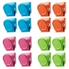 16-Piece Magnetic Clips, Metal Refrigerator Magnet Fridge Clips Whiteboard Wall