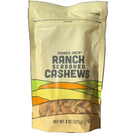 Trader Joe Ranch Seasoned Cashews, 8 ounces (227 grams)