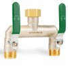 Ataosgr Garden Hose Splitter, 2 Way Heavy Duty Hose Adapter,