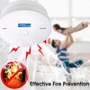 3 Pack 10 Year Battery Operated Smoke Detector and Carbon