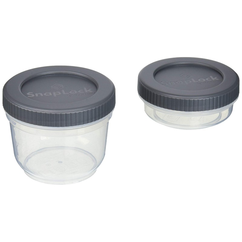 SnapLock Snack Stackers, Gray