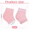 2 Pairs Elbow Protector, Elbow Moisturizing Sleeve Heel Gel Cover