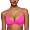 INLYRIC Women's Triangle Bra Without Underwire Bralette Soft Bra Deep