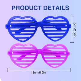 XdealCozyxc 2 Pcs Bob Wigs, Synthetic Straight Pink Bob Wig & Blue Bob Wig with Sunglass and Wig Cap for Women Cosplay Neon Party