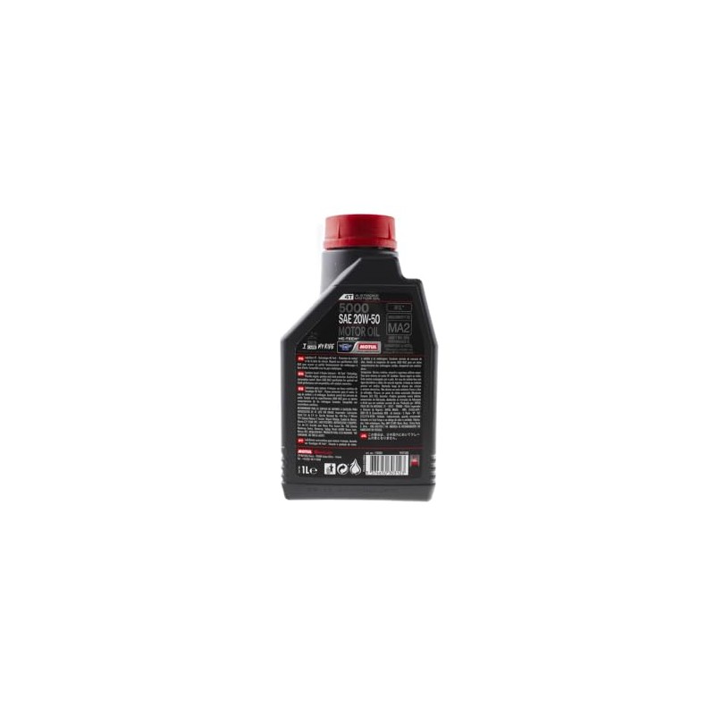 Motul 5000 Aceite Semisintético para Motor 4 Tiempos 20W50, 1