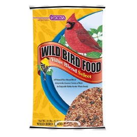 F.M. Brown'S Wild Bird Food, 20-Pound, Value Blend Select Poly-Woven Bag