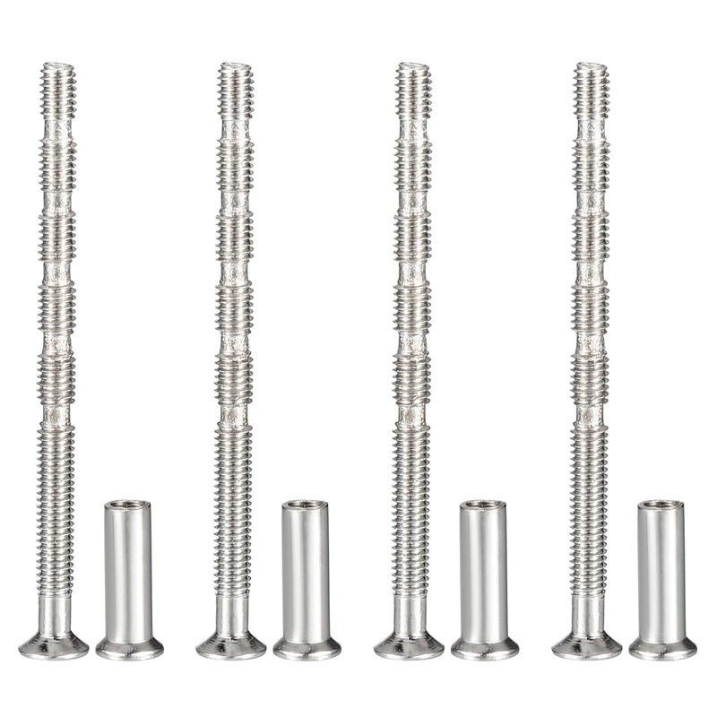 PATIKIL Cabinet Handle Screws M4 x 60mm, 4 Set Break