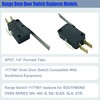 DTAIR 1177567 Range Oven Door Switch Replacement for Southbend Range