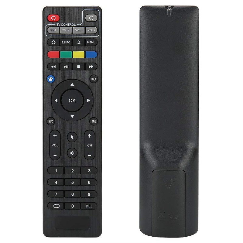 Remote Controller, Black Fast TV Box Remote Controller Convenient Wear