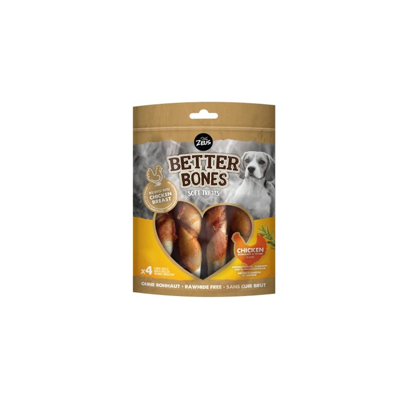 (6) Zeus Better Bones Chicken Large Rolls