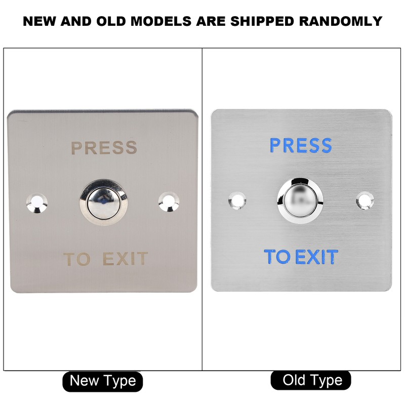 Stainless Steel Door Switch Door Exit Access Push Button Release