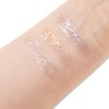 Boobeen Liquid Eyeshadow Shimmer White Metallic Creamy Eyeshadow Brightener, Pigmented