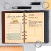 100PCS 1/2 Inch Binder Rings, Small Loose Leaf Book Rings,