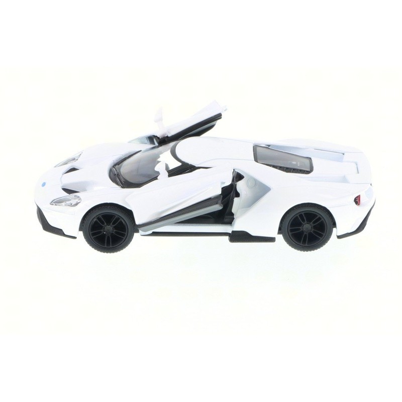 KiNSMART 2017 Ford GT, White 5391D - Modelo de coche