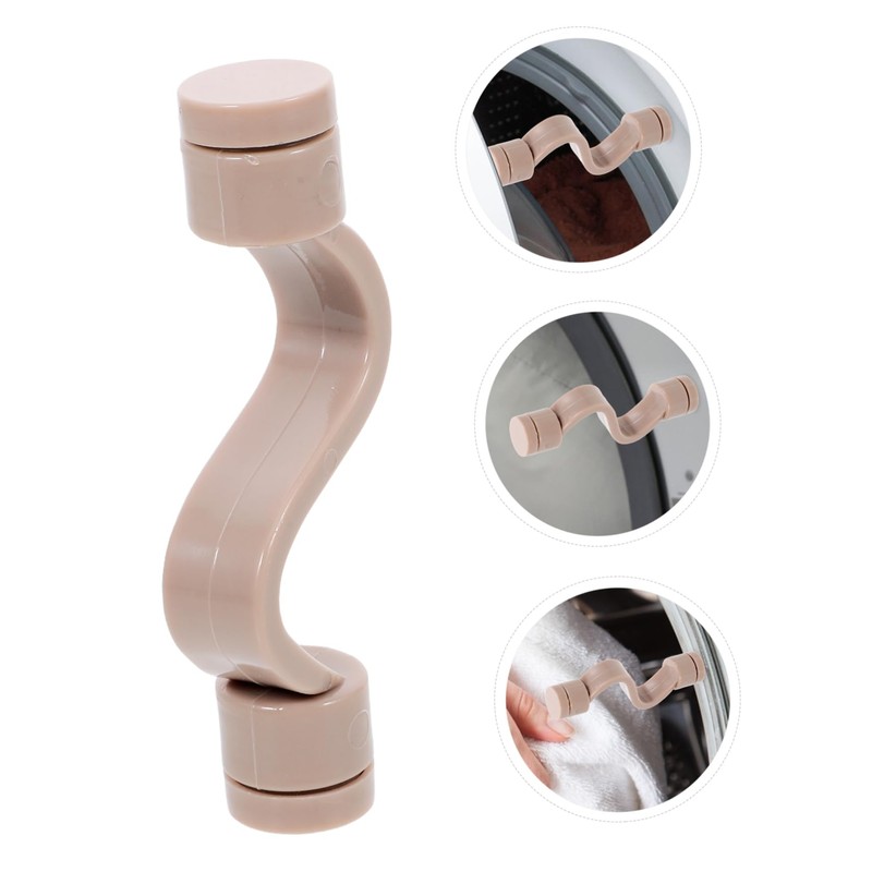 Operitacx Washer Dryer Door Prop Magnetic Catch for Washing Machine
