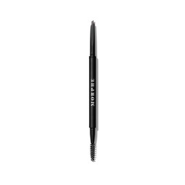 Morphe Definer Eyebrow Pencil Dual-Ended Brow Pencil & Spoolie - Shade: Cold Brew (brown)