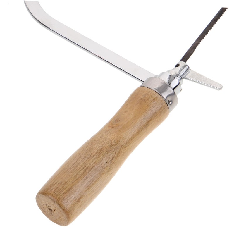TEHAUX 1 Set Coping Saw Wooden Handle Tool Portable Hand