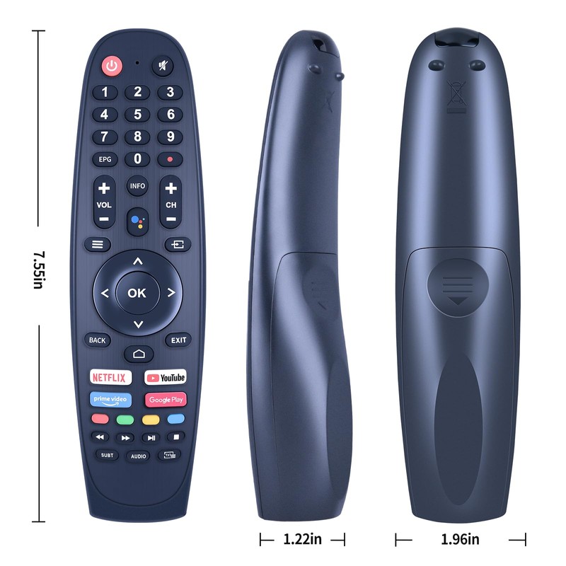 PZL New Replacement Remote Control for Blaupunkt TV BP500USG9500 BP320HSG9200