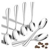 georglasko_8 Espresso Spoons Mini Spoon Coffee 18 10 Desert Tea