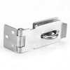 BuxiuGK Stainless Steel Padlock Hasp 4 Inches,Heavy Duty Hasp and