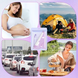 Yuannee Urinella for Women Disposable 30 Pieces Pee Aid Paper Urinal Travel Urinal Standing Portable Leak-proof Women's Urinal for Hiking Car Outdoor Activities Travel Camping Accessories