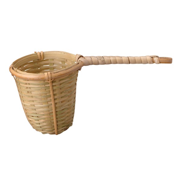 Helen’s Asian Kitchen Tea Strainer, Natural Bamboo, 3-Inches x 2.25-Inches