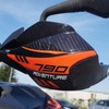 labelbike - 3D Hand Guard Protection Sticker for Motorcycles Compatible