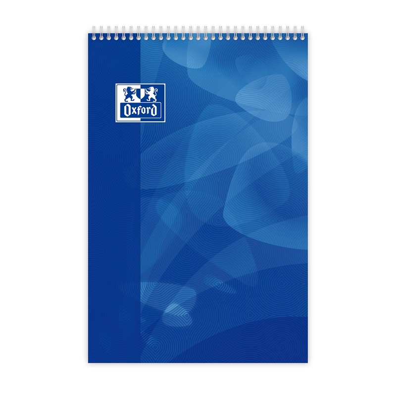 Oxford Polypro Notepad A4+ 160 Pages, Perforated 210x315 Seyès Bleu/Turquoise/Orange/Rose