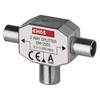 EMOS 2-way antenna distributor A-Class - 2-way splitter with coaxial