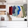 Quality Hangers Clear Plastic Hangers for Clothes | 50 Pack