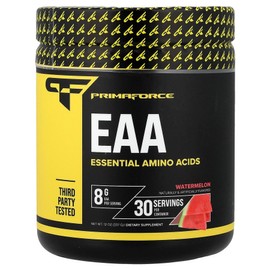 Primaforce EAA Essential Amino Acid Watermelon Flavor 337g (12oz), 1 piece, 340g / 프리마포스 EAA 필수 아미노산 수박 맛 337g (12oz), 1개, 340g