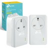 TP-Link TL-PA4010PKIT Passthrough Powerline Adapter Starter Kit, No Configuration Required,