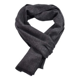 FAIRYGATE Mens Scarf Scarf for Men Cashemre Scarves for Men Long Winter Spring Neckwear Business Scarfs Grey Gifts for Him 12228