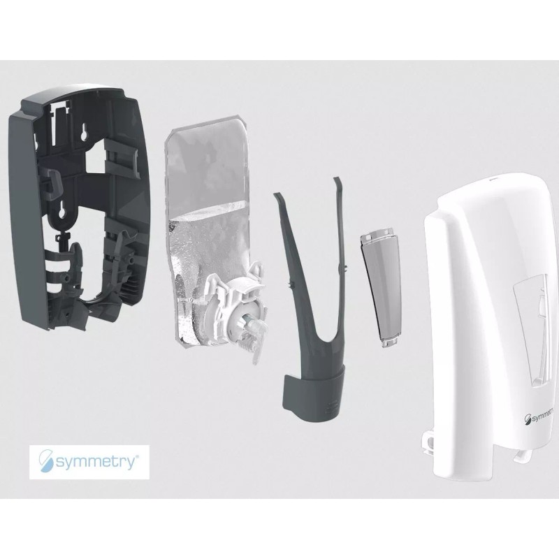 Symmetry Hand Hygiene Dispensers Symmetry with Non-Alcohol foaming hand Sanitizer