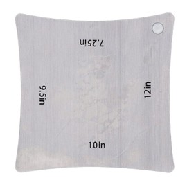 Guitar Radius Gauge, 4 in 1 Design Guitar Fretboard Radius Gauge Guitar Fingerboard Measuring Tool 7.25in 9.5in 10in 12in Fingerboard Saddle Nut Radius Gauge for Bass Banjo Ukulele