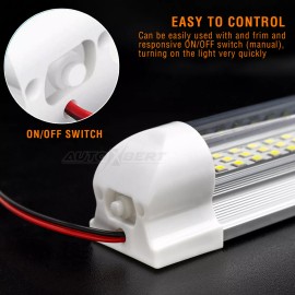 Unbranded 12V LED Car Interior Roof Light Ceiling Dome Lamp X2 For RV Camper Trailer Truck