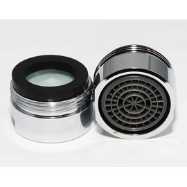 LOWENERGIE Tap Aerator 24mm Male, 4ltr per Minute, Water, Energy Saving Reduce Bills Chrome. Pack Sizes (1)