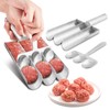 QOTSTEOS Stainless Steel Meatball Maker with Scoop - Creative Kitchen