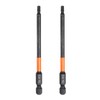 sourcing map 2pcs H3 Hex Head Drill Bit Wrench 3mm