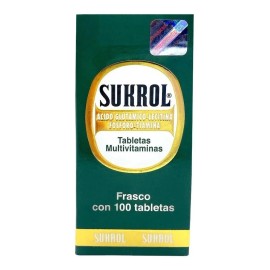 Sukrol Oral Multivitamínico 100 Tabletas Sabor