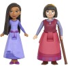 Mattel Disney's Wish Kingdom of Rosas Character Small Doll Set,