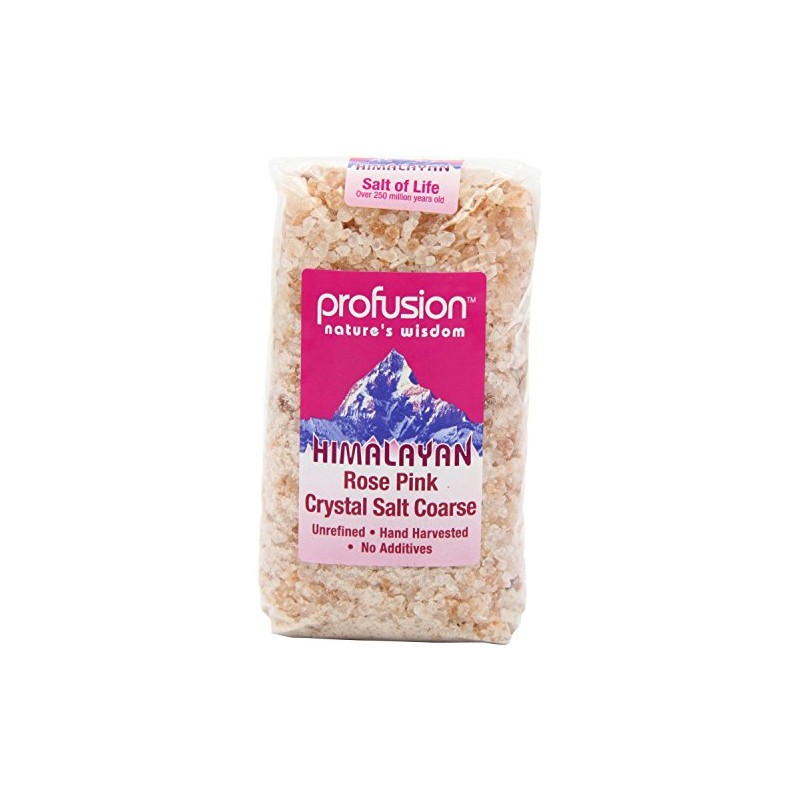 (Pack Of 10) - Organic Himalayan Rose Pink Salt Coarse