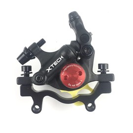 catazer MTB Road HB-100 MTB Road Line Pulling Hydraulic Disc Brake Calipers Front & Rear Mountain Bike Disc Brake E-Bike Disc Brake (1 Pcs Black Rear)