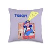 Torchy Retro Kids TV Throw Pillow