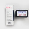MAXMARK Self-Inking Rubber Date Office Stamp - Received Phrase /