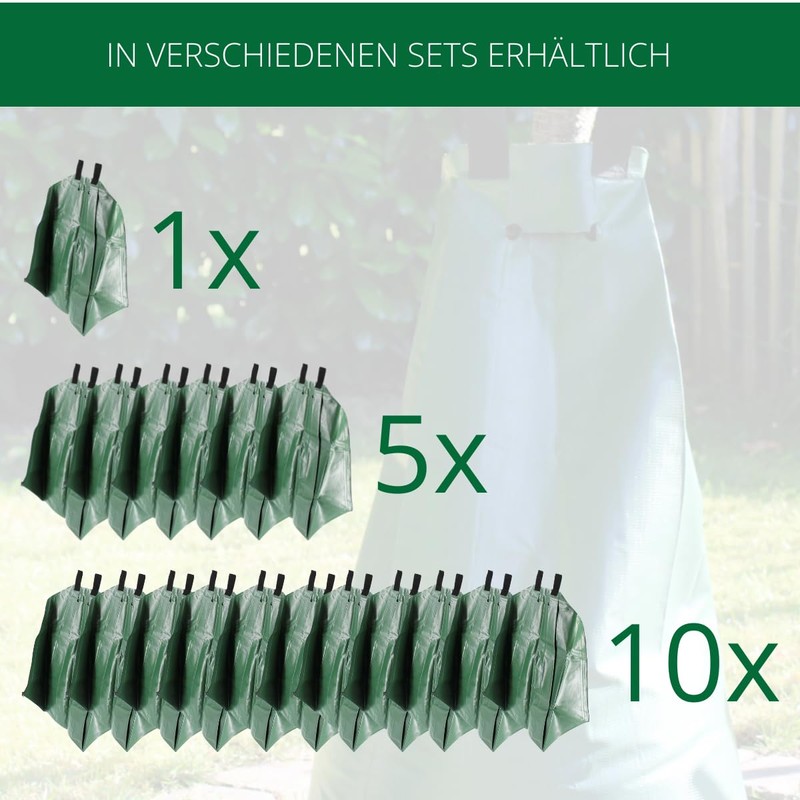 Rekord Tree Watering Bag, 75 L, PVC Tree Watering Bag,