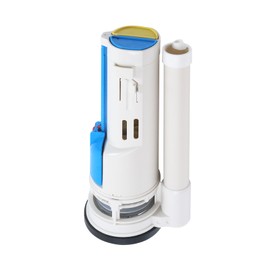 T Tulead Toilet Flush Valve 2-Inch Toilet Repair Kit 10.82 Inch Height, Dual Flush Valve Replacement for One-Piece Toilet